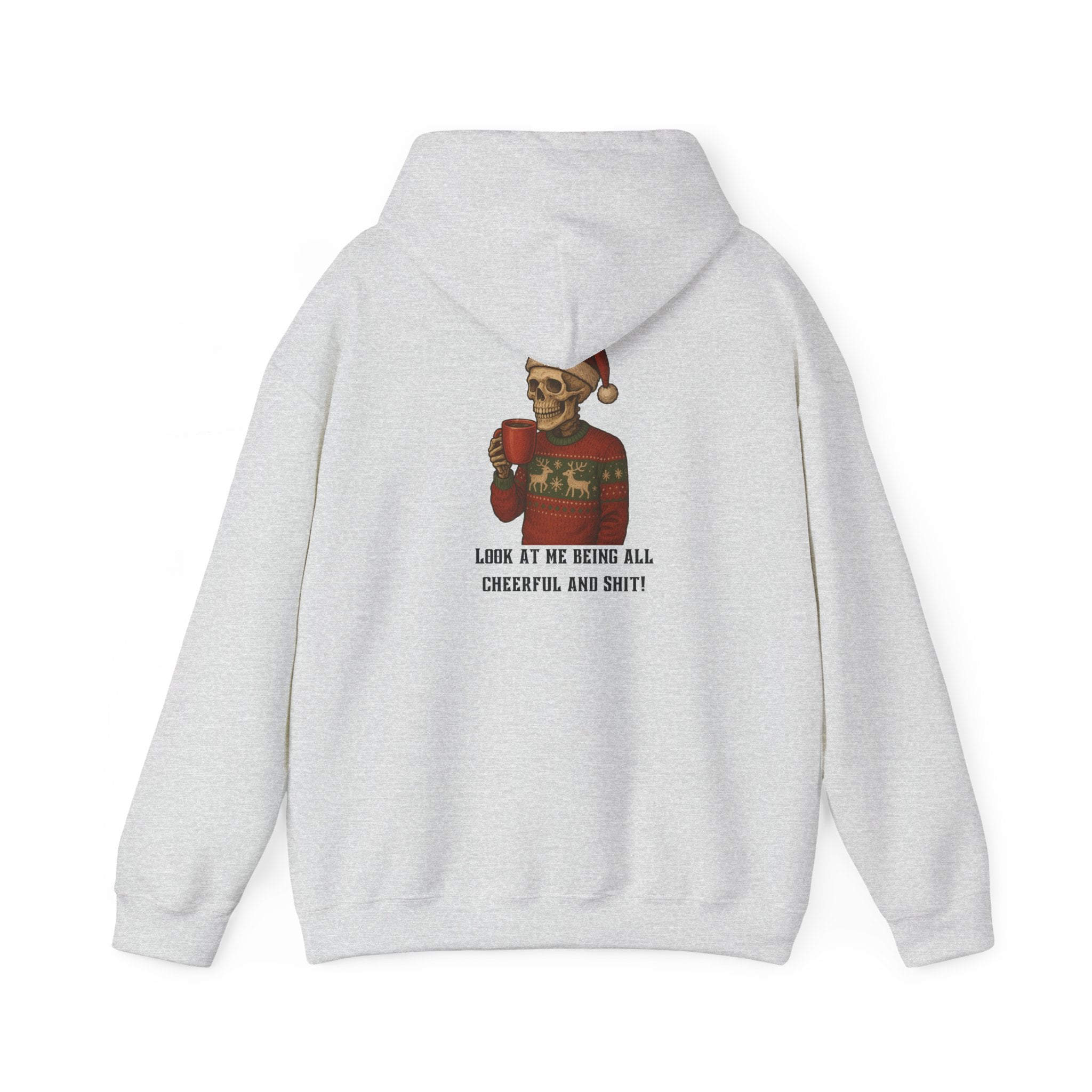 Cozy Bastard Cheerful Holiday Hoodie