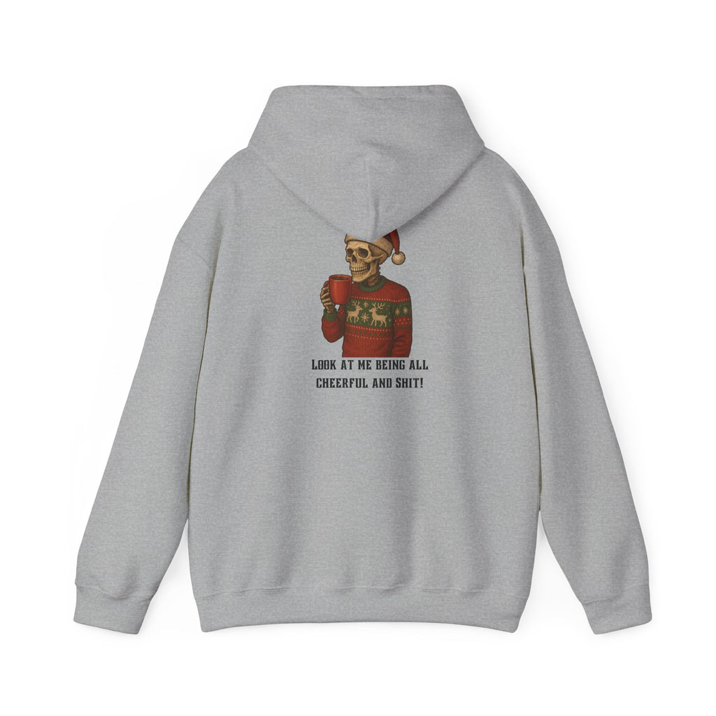 Cozy Bastard Cheerful Holiday Hoodie
