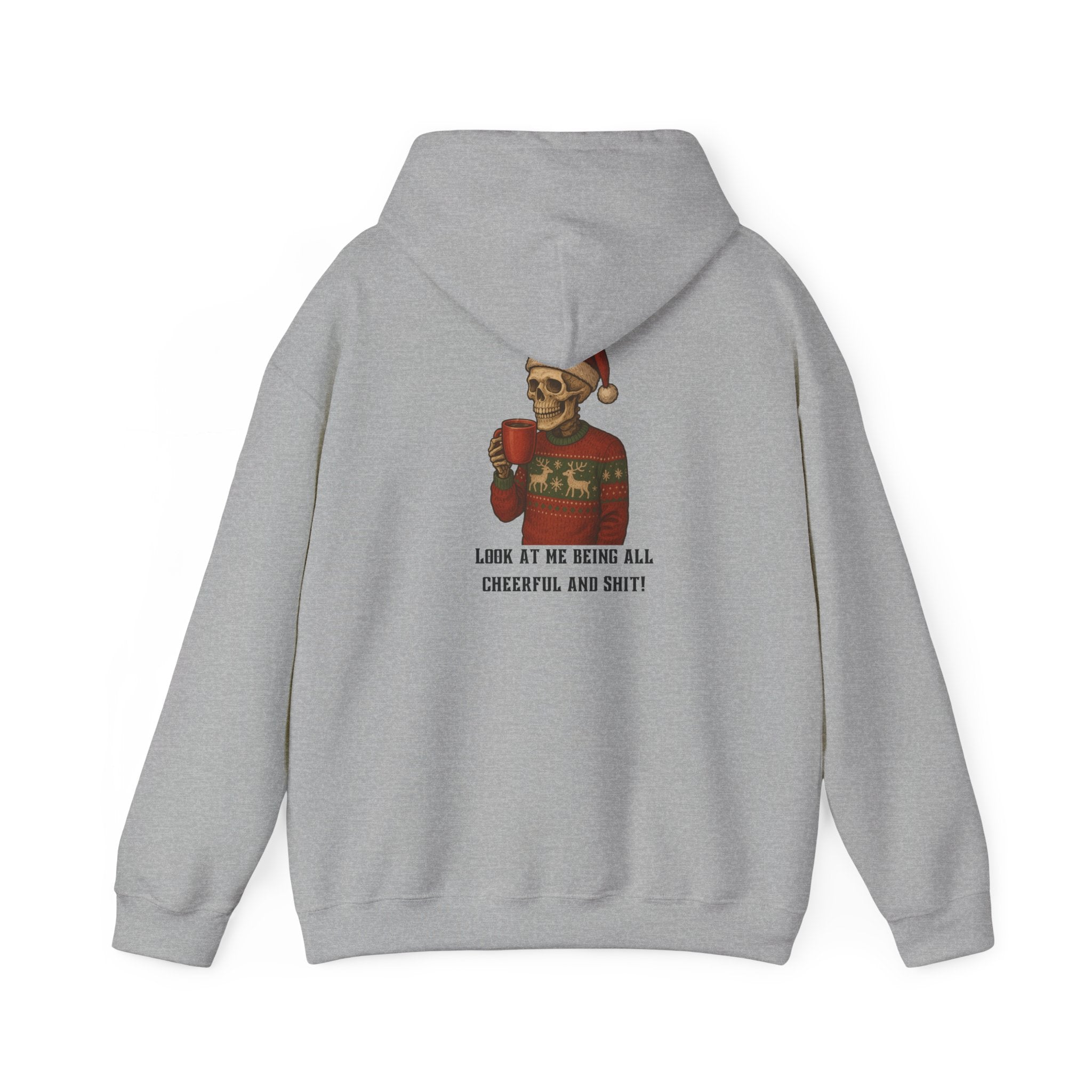 Cozy Bastard Cheerful Holiday Hoodie