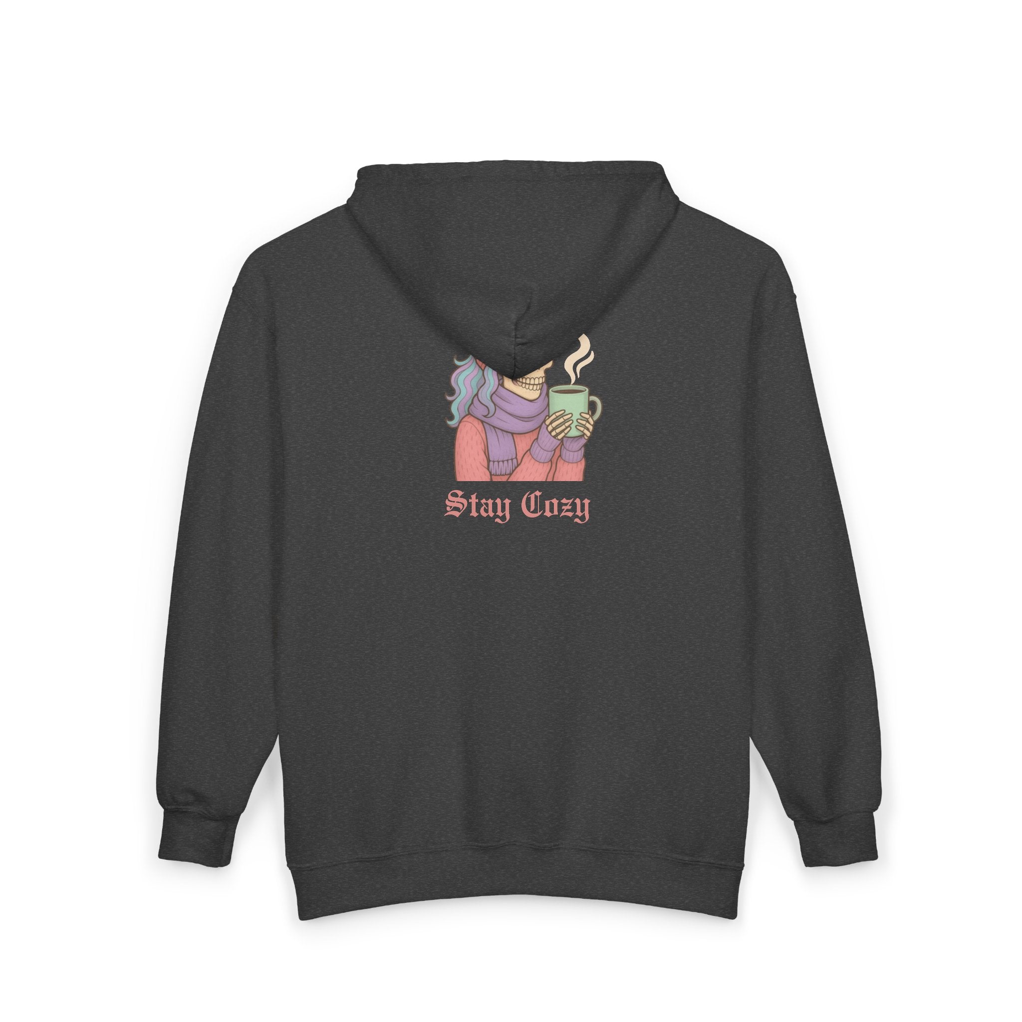 Cozy Babe, Stay Cozy Zip-Up Hoodie