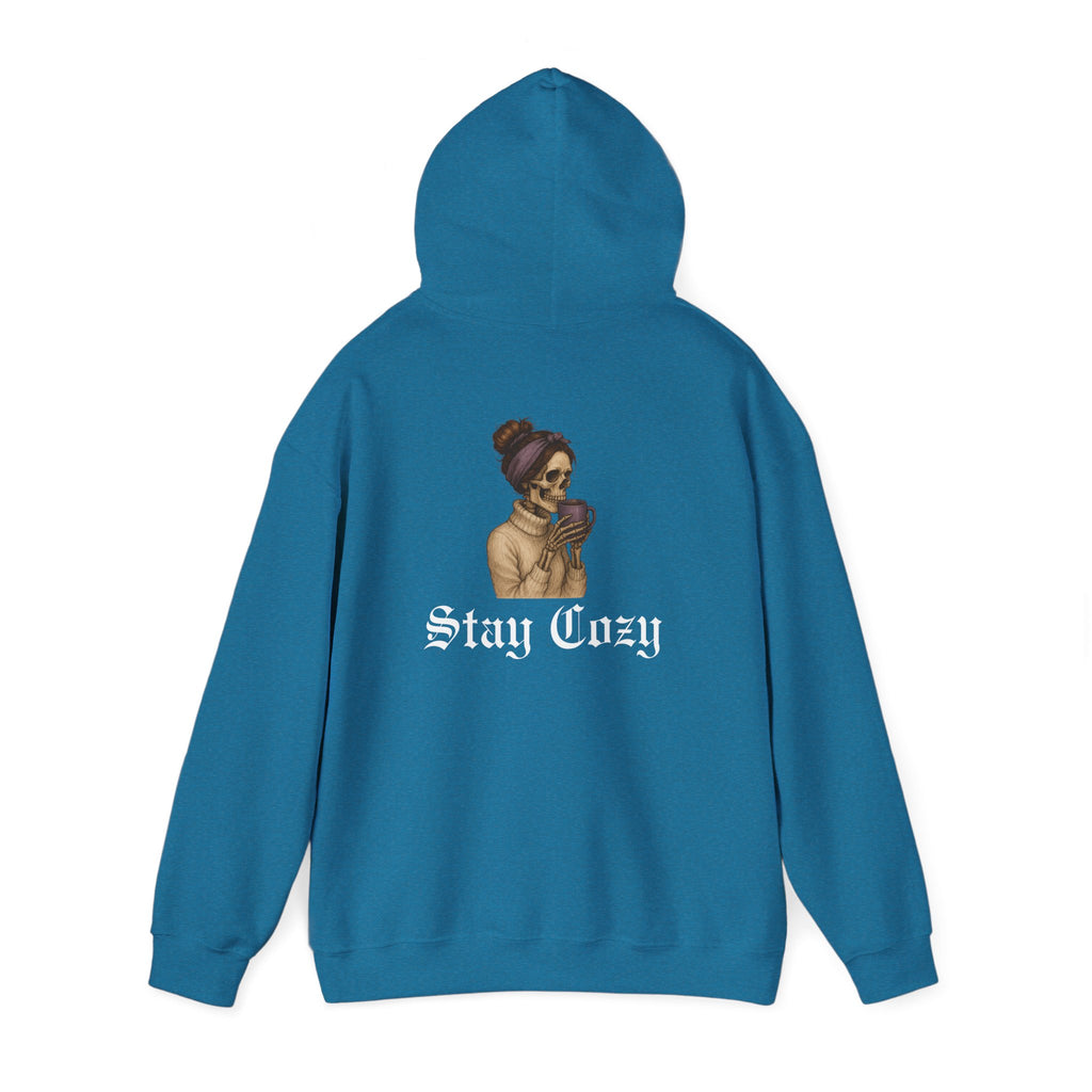 Cozy Bitch Stay Cozy Skeleton Women Hoodie