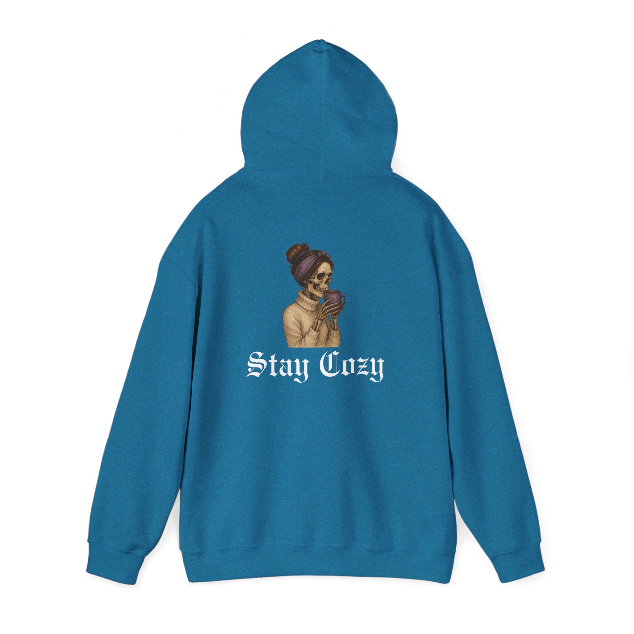 Cozy Bitch Stay Cozy Skeleton Women Hoodie