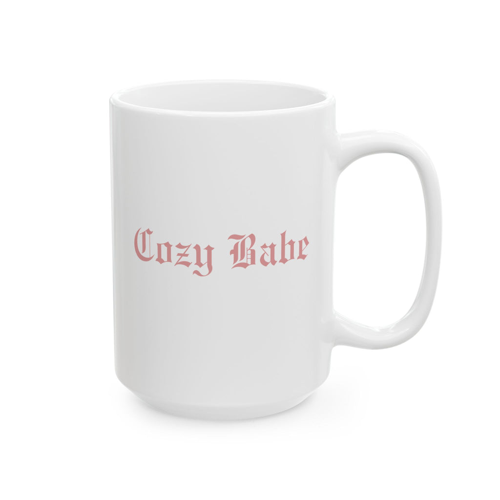 Cozy Babe, Skeleton - Ceramic Mug