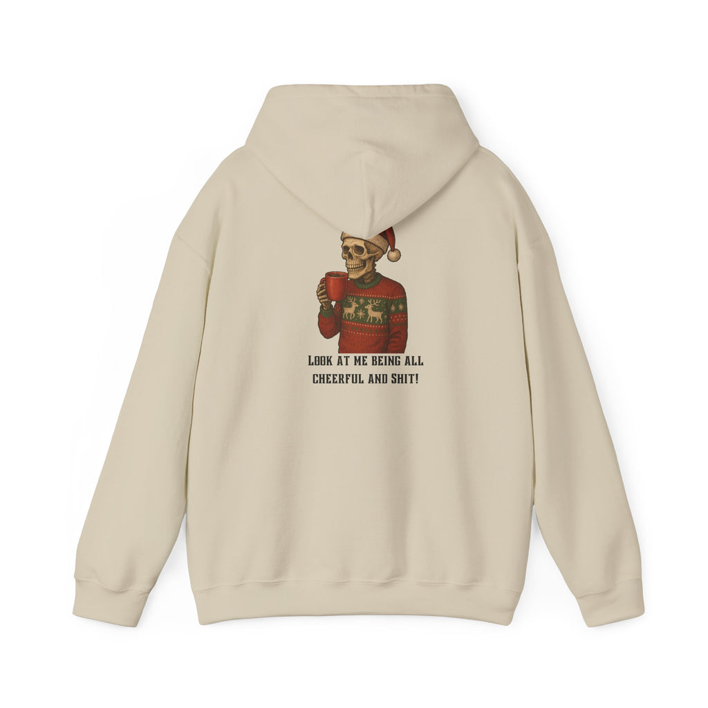 Cozy Bastard Cheerful Holiday Hoodie