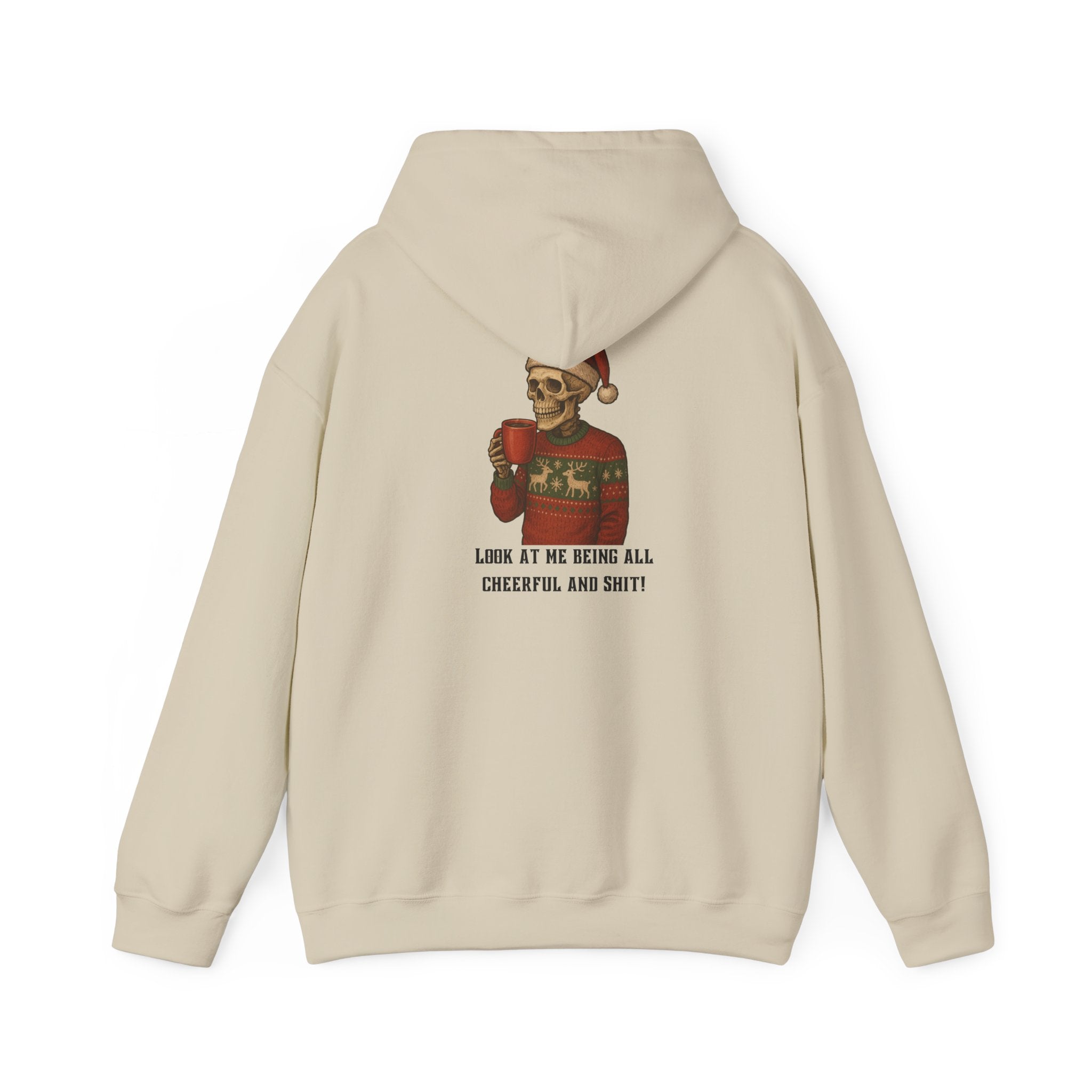 Cozy Bastard Cheerful Holiday Hoodie