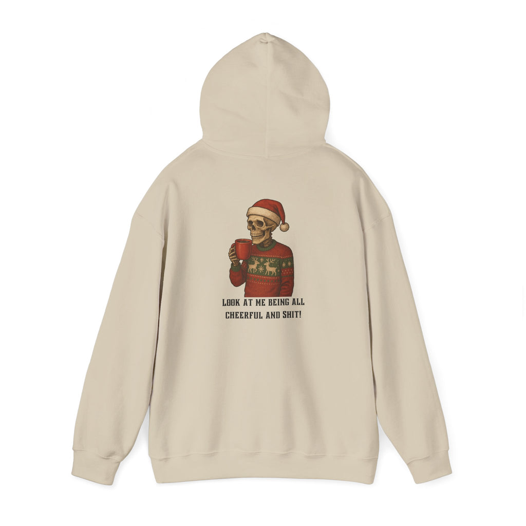 Cozy Bastard Cheerful Holiday Hoodie