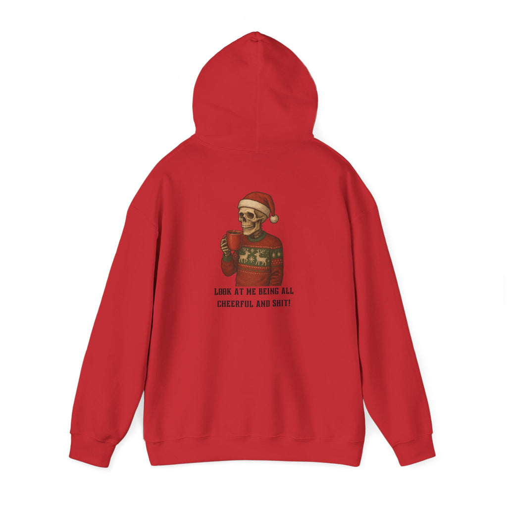 Cozy Bastard Cheerful Holiday Hoodie