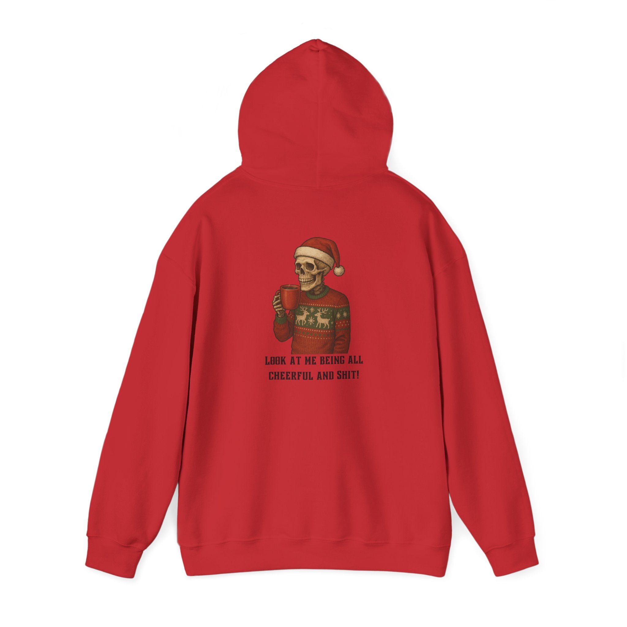 Cozy Bastard Cheerful Holiday Hoodie