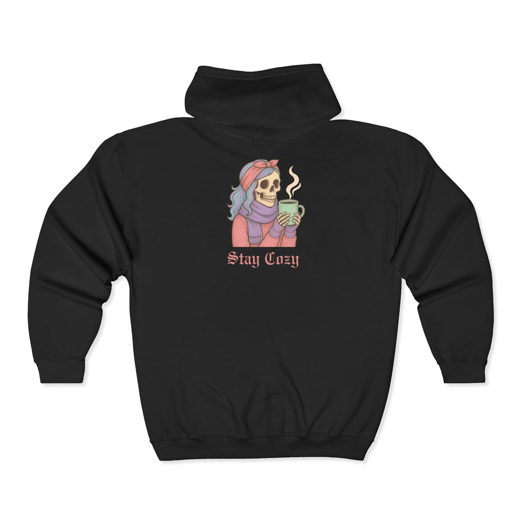 Cozy Babe, Stay Cozy Zip-Up Hoodie