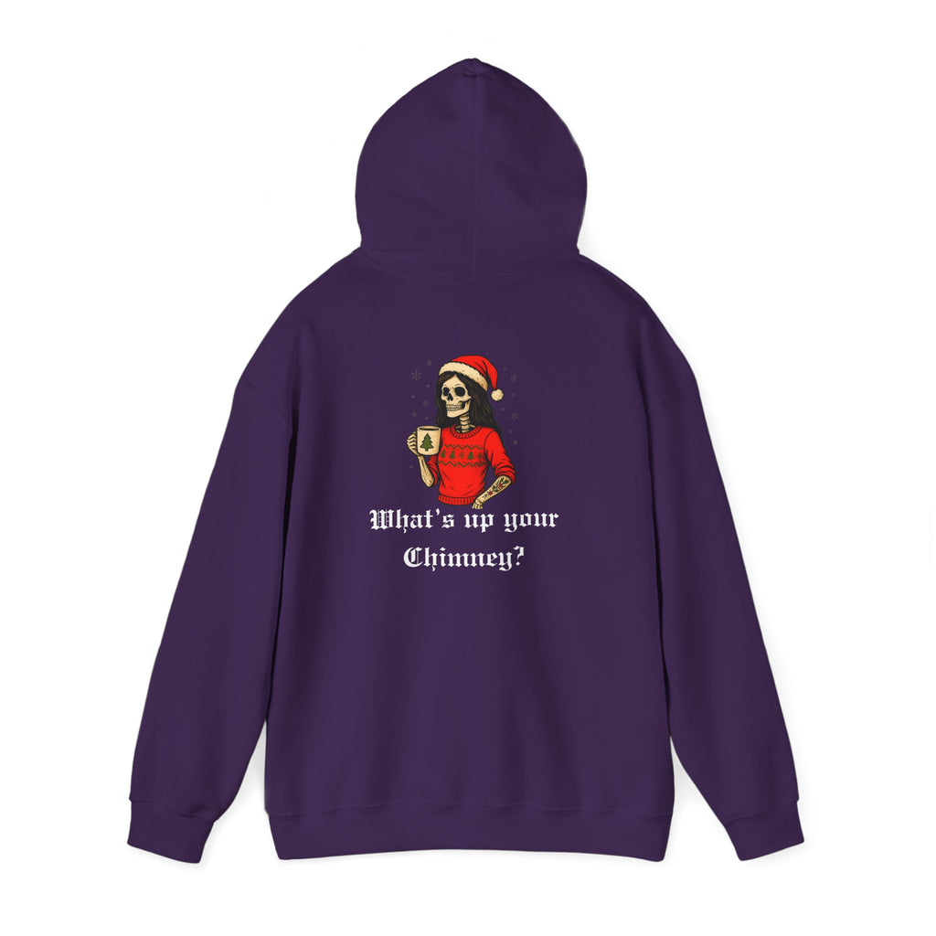 Cozy Bitch What's up your chimney? Holiday Hoodie