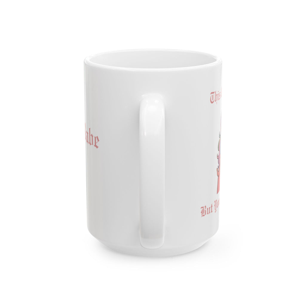 Ceramic Mug Skeleton Mom Cozy Babe