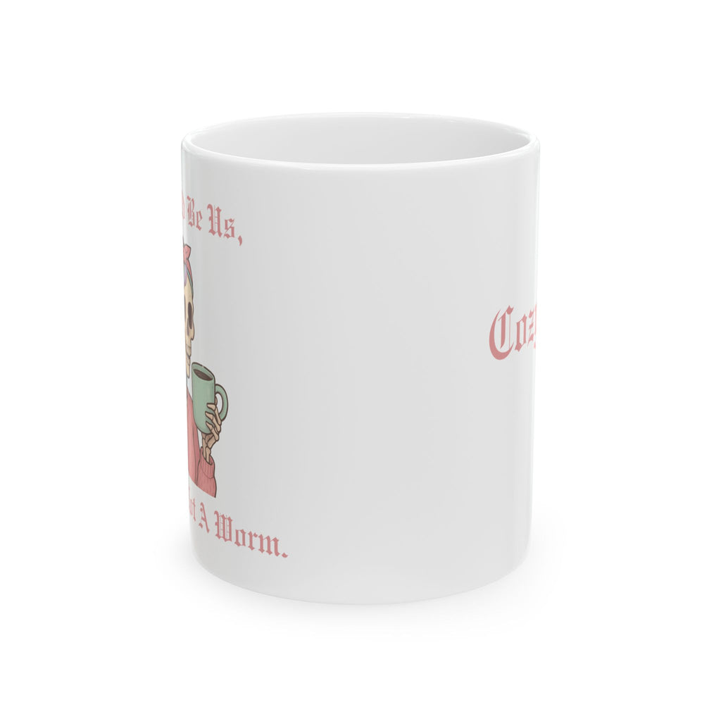 Ceramic Mug Skeleton Mom Cozy Babe Coffee Lover