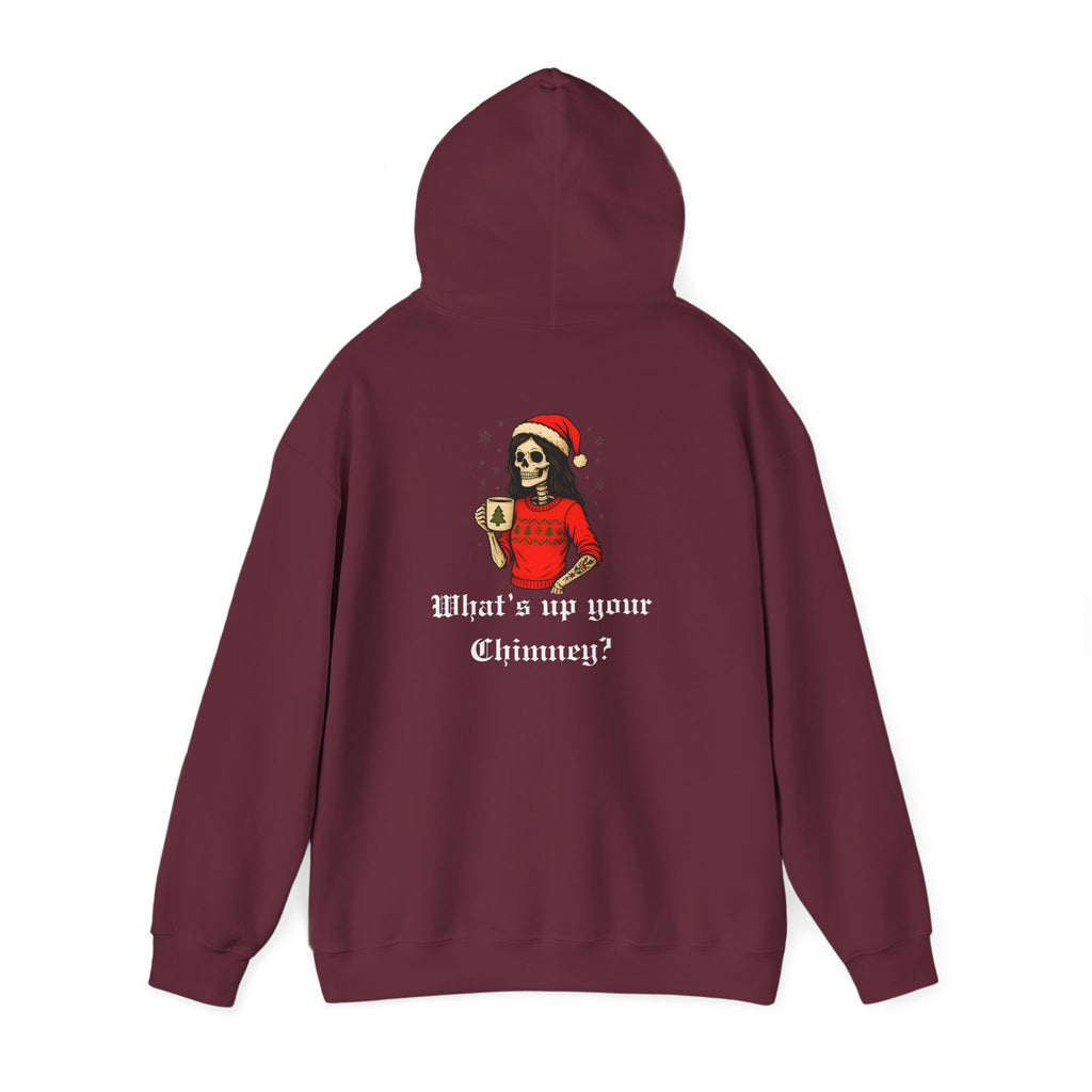 Cozy Bitch What's up your chimney? Holiday Hoodie