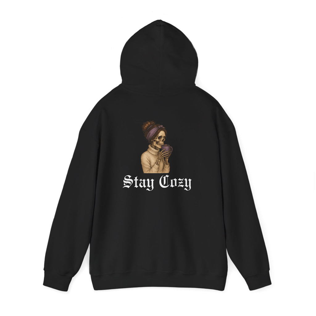 Cozy Bitch Stay Cozy Skeleton Women Hoodie