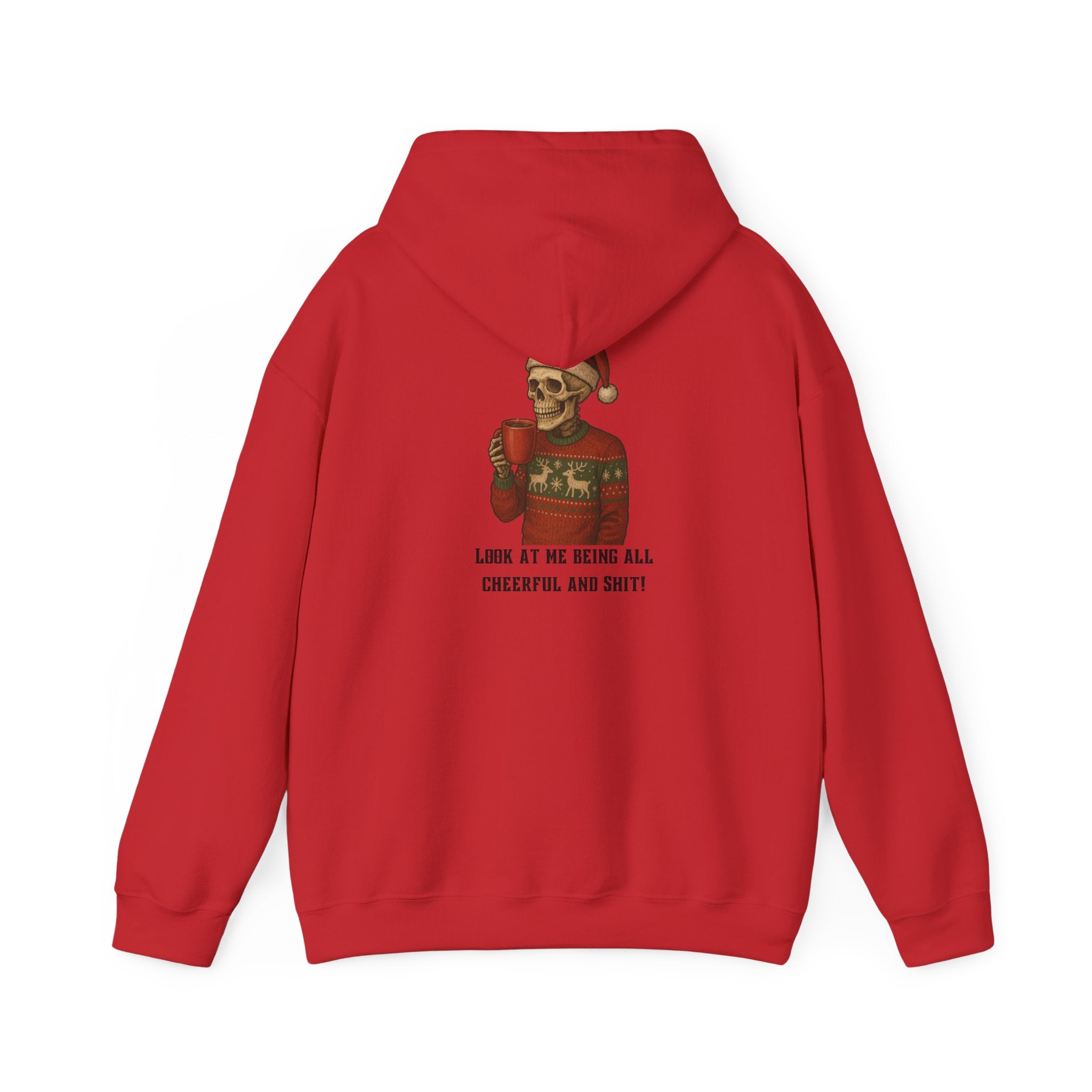Cozy Bastard Cheerful Holiday Hoodie