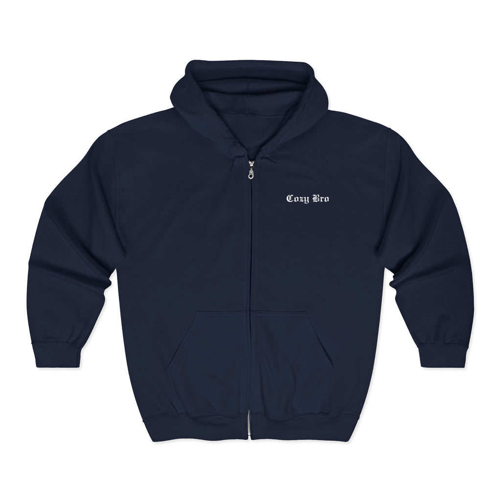 Cozy Bro Girl Dad Full Zip Hoodie