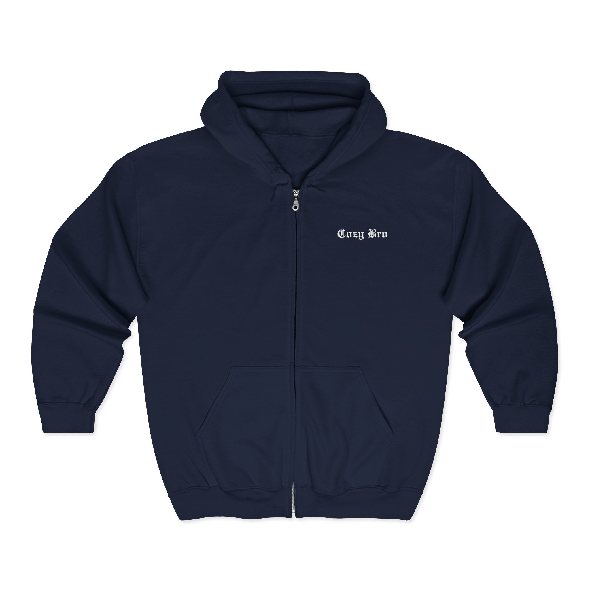 Cozy Bro Girl Dad Full Zip Hoodie