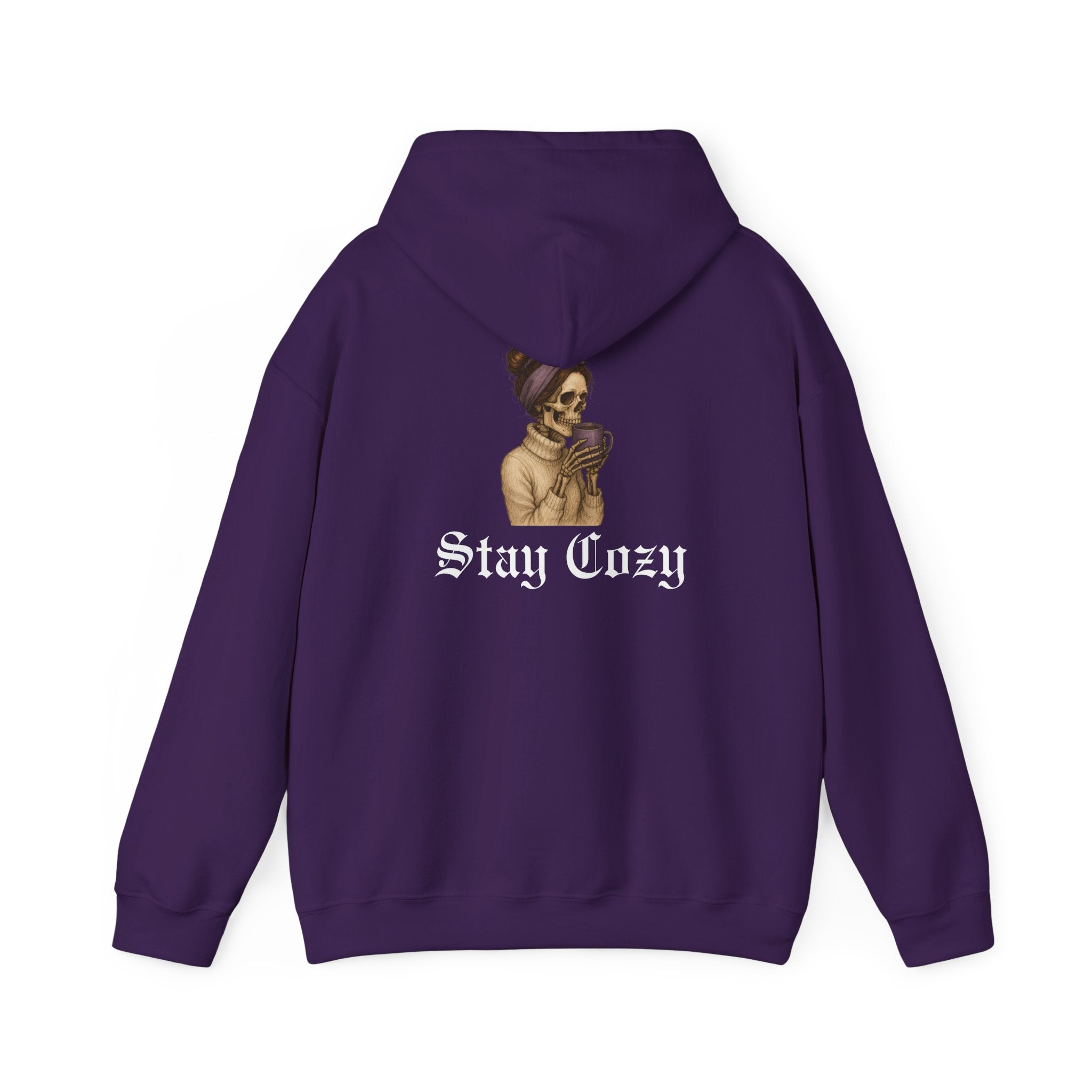 Cozy Bitch Stay Cozy Skeleton Women Hoodie