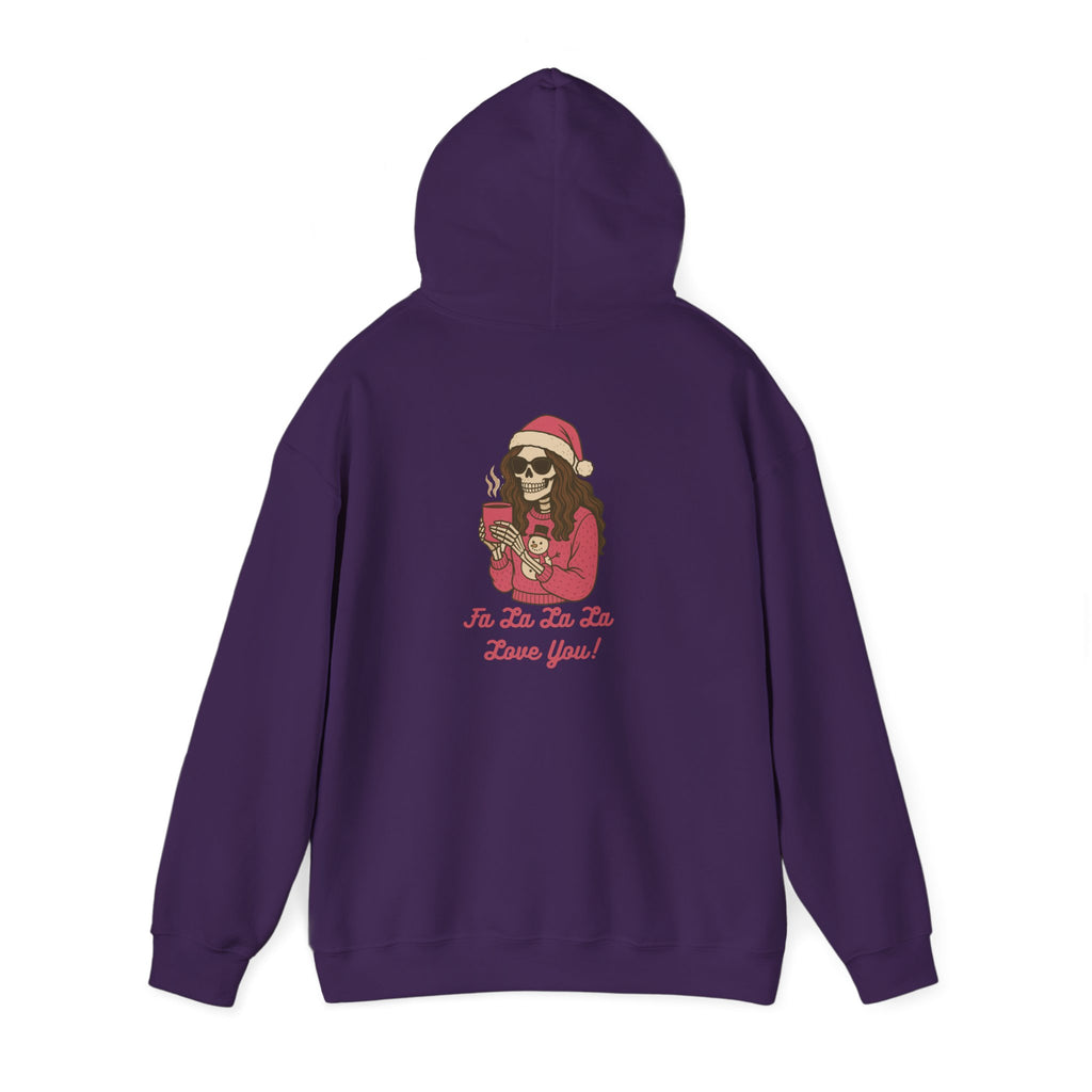 Cozy Babe, Fa la la la Love you Holiday Hoodie
