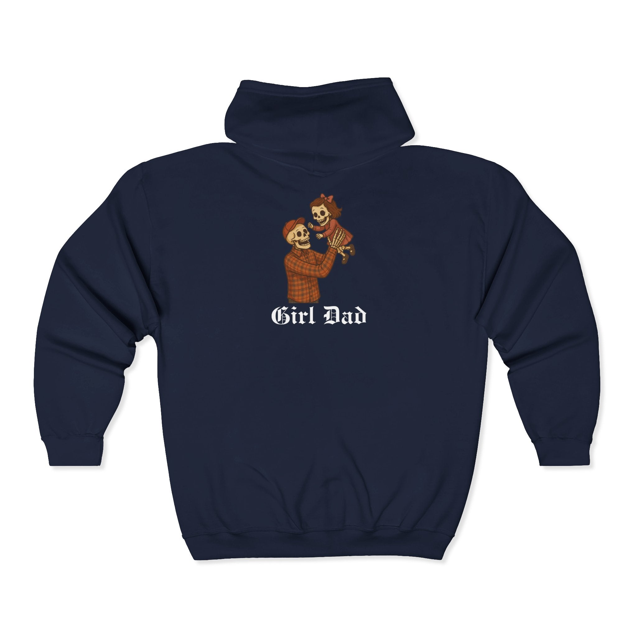 Cozy Bro Girl Dad Full Zip Hoodie