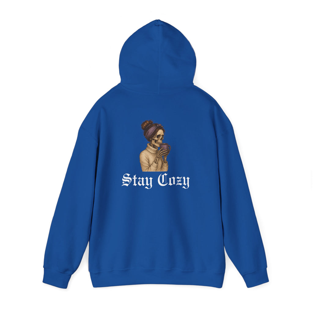Cozy Bitch Stay Cozy Skeleton Women Hoodie