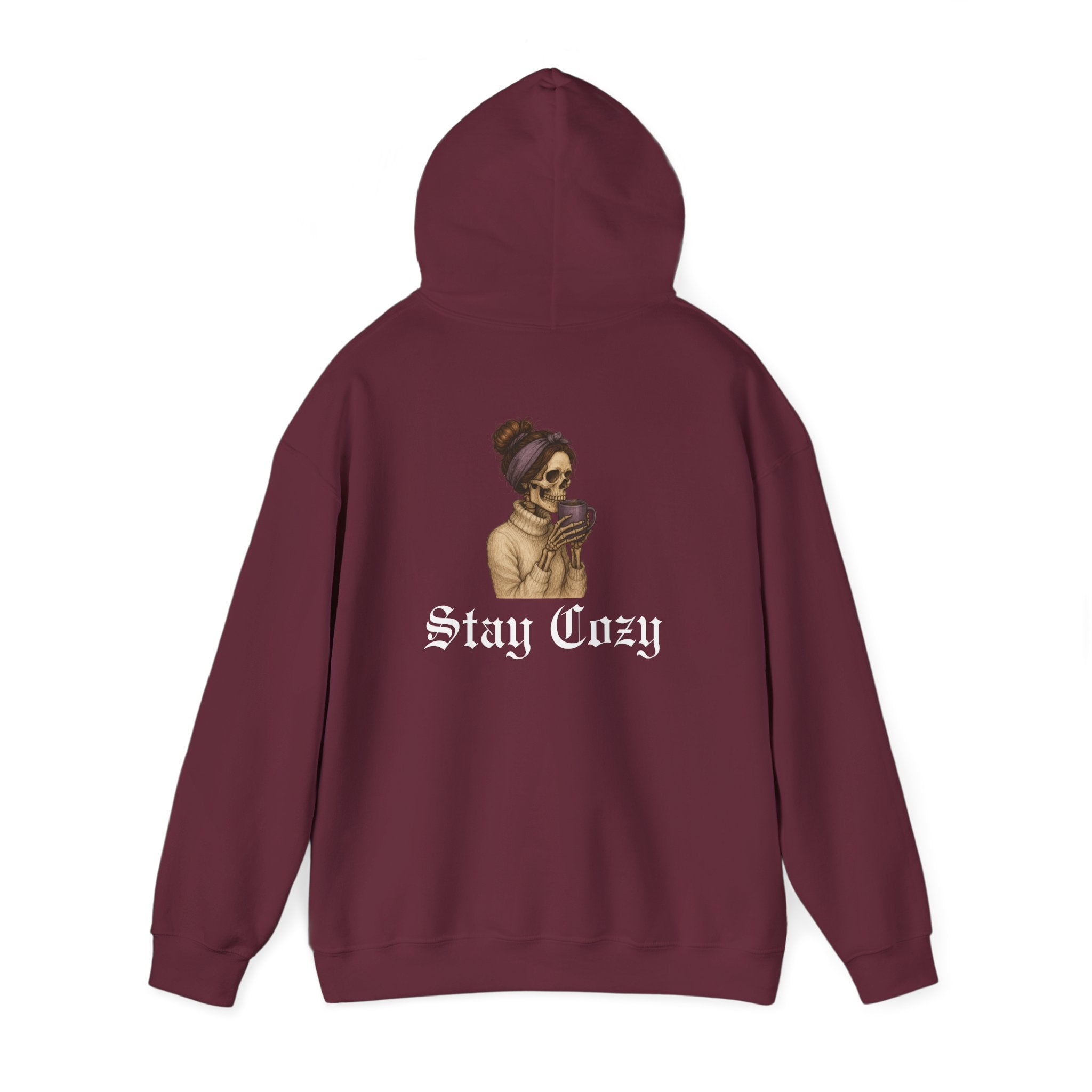 Cozy Bitch Stay Cozy Skeleton Women Hoodie