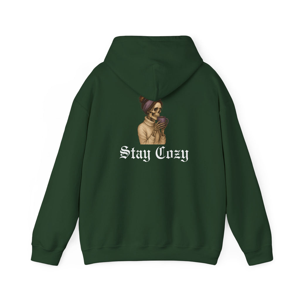 Cozy Bitch Stay Cozy Skeleton Women Hoodie