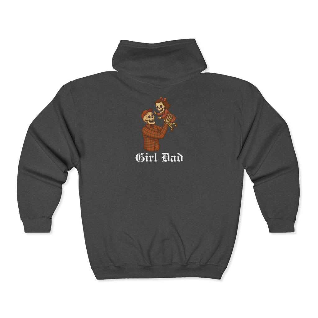 Cozy Bro Girl Dad Full Zip Hoodie