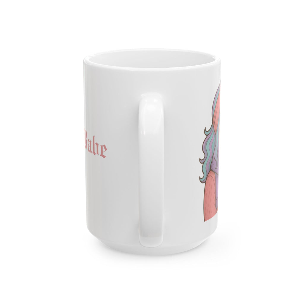 Cozy Babe, Skeleton - Ceramic Mug
