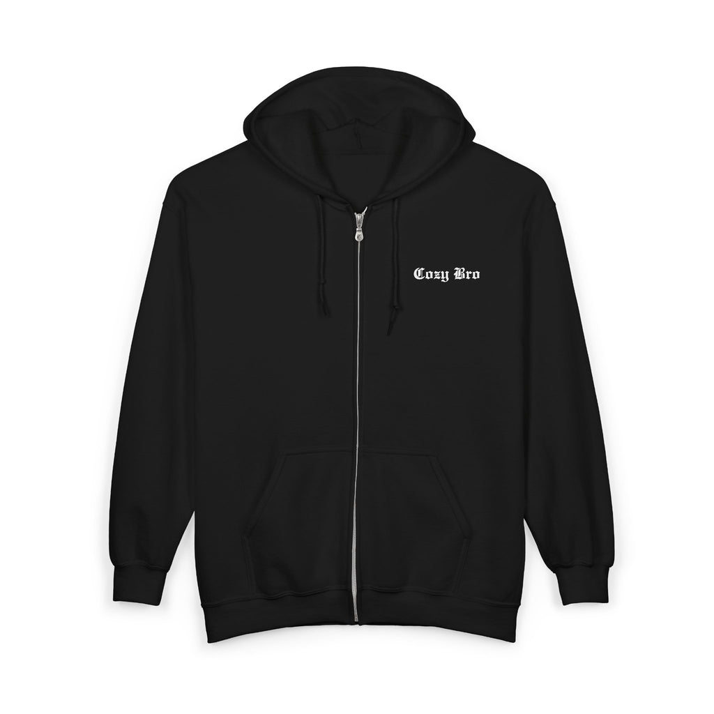 Cozy Bro Girl Dad Full Zip Hoodie