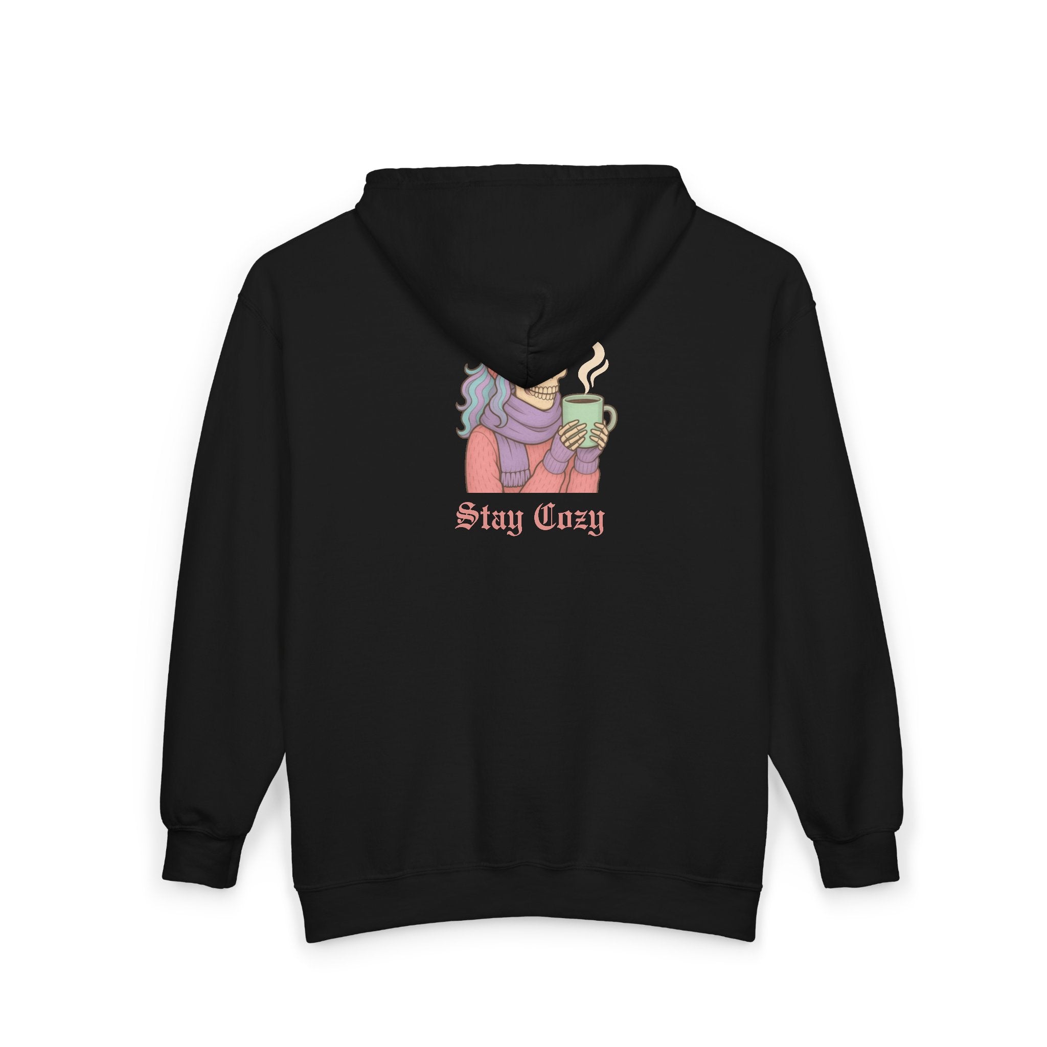 Cozy Babe, Stay Cozy Zip-Up Hoodie