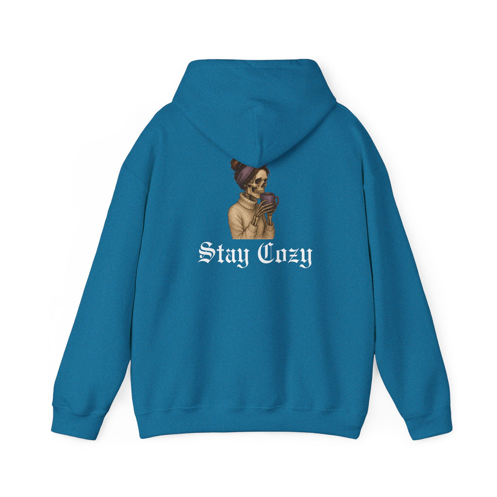 Cozy Bitch Stay Cozy Skeleton Women Hoodie