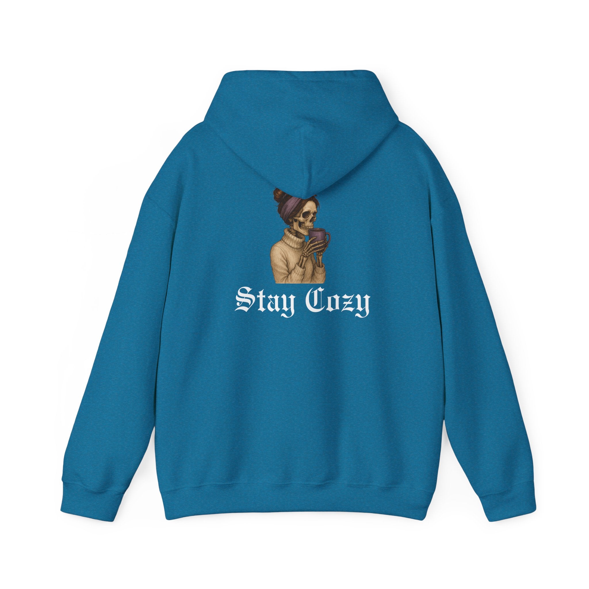 Cozy Bitch Stay Cozy Skeleton Women Hoodie