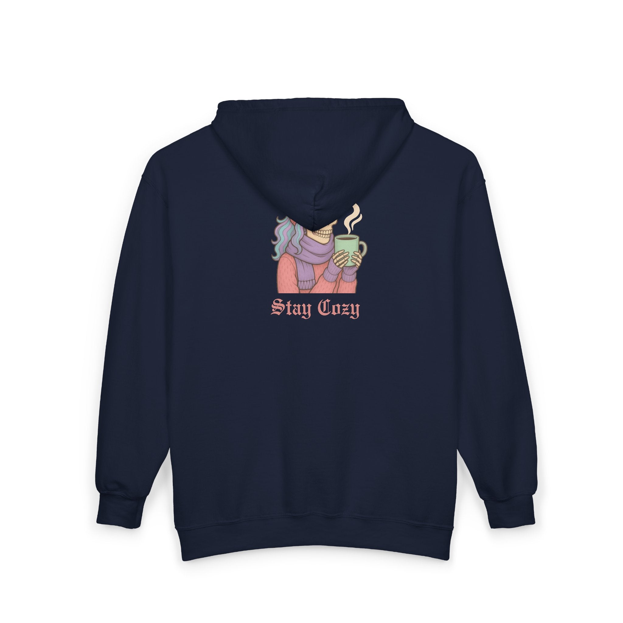 Cozy Babe, Stay Cozy Zip-Up Hoodie