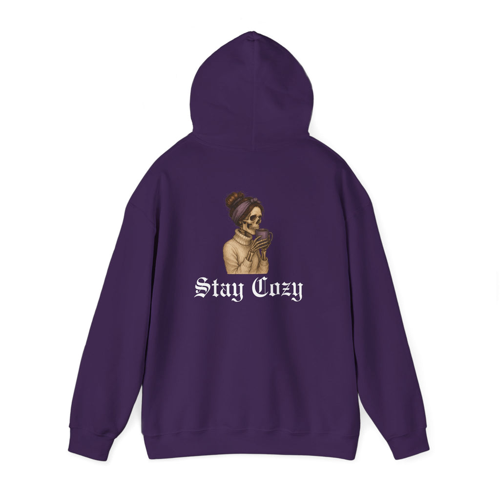 Cozy Bitch Stay Cozy Skeleton Women Hoodie