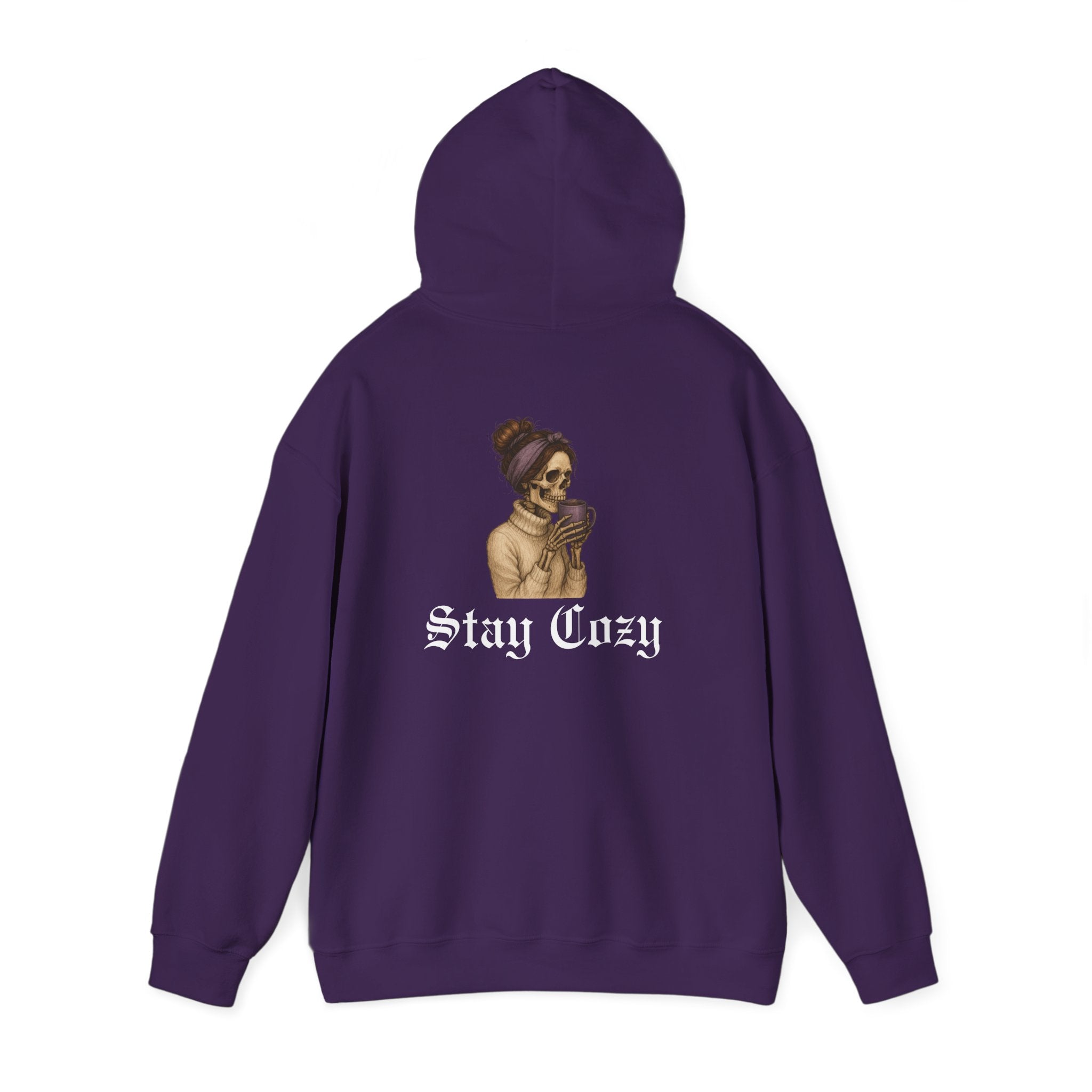 Cozy Bitch Stay Cozy Skeleton Women Hoodie