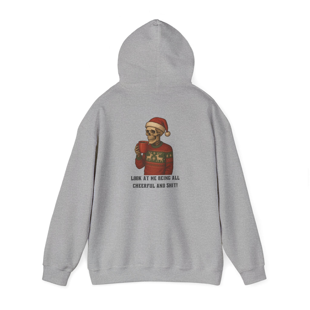 Cozy Bastard Cheerful Holiday Hoodie