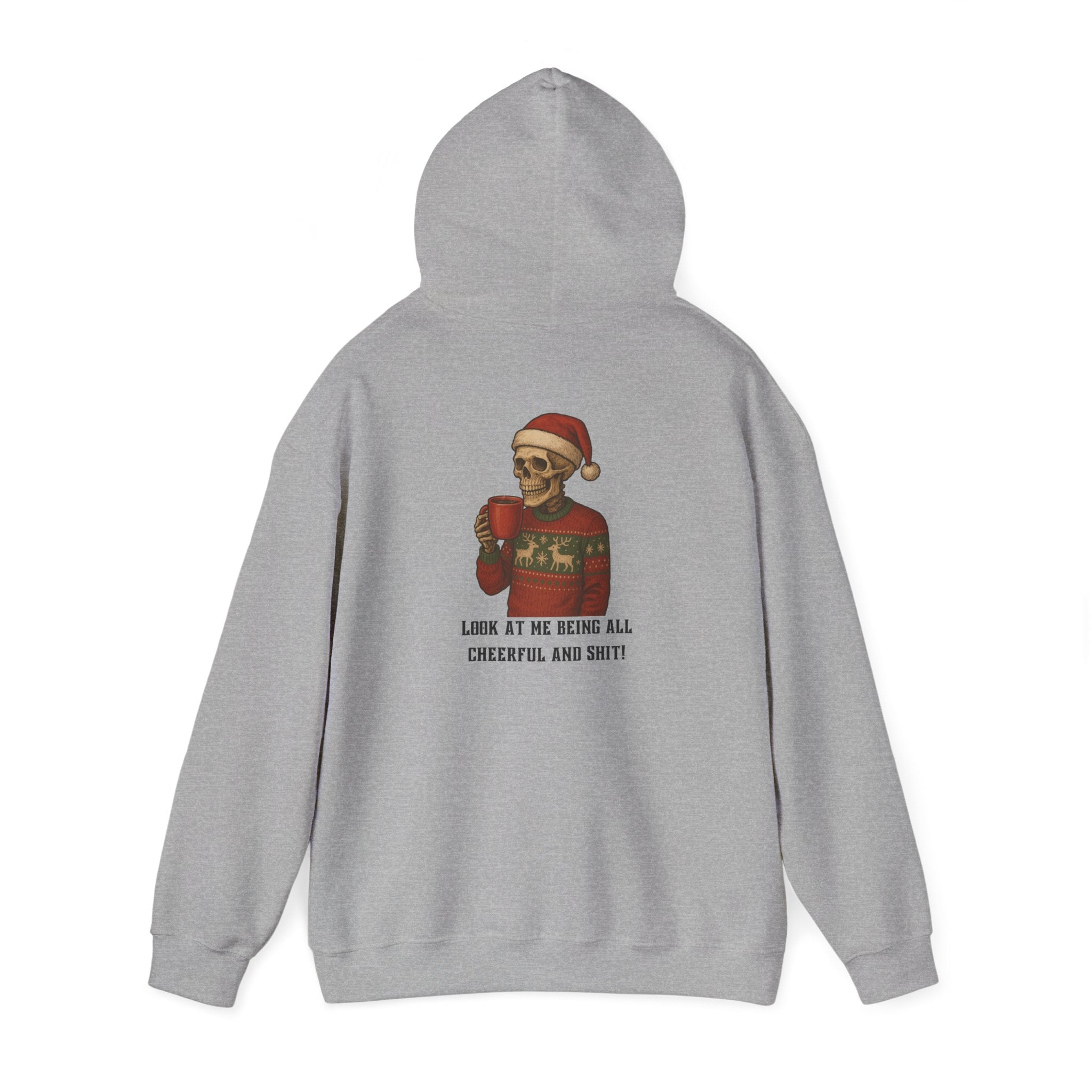 Cozy Bastard Cheerful Holiday Hoodie